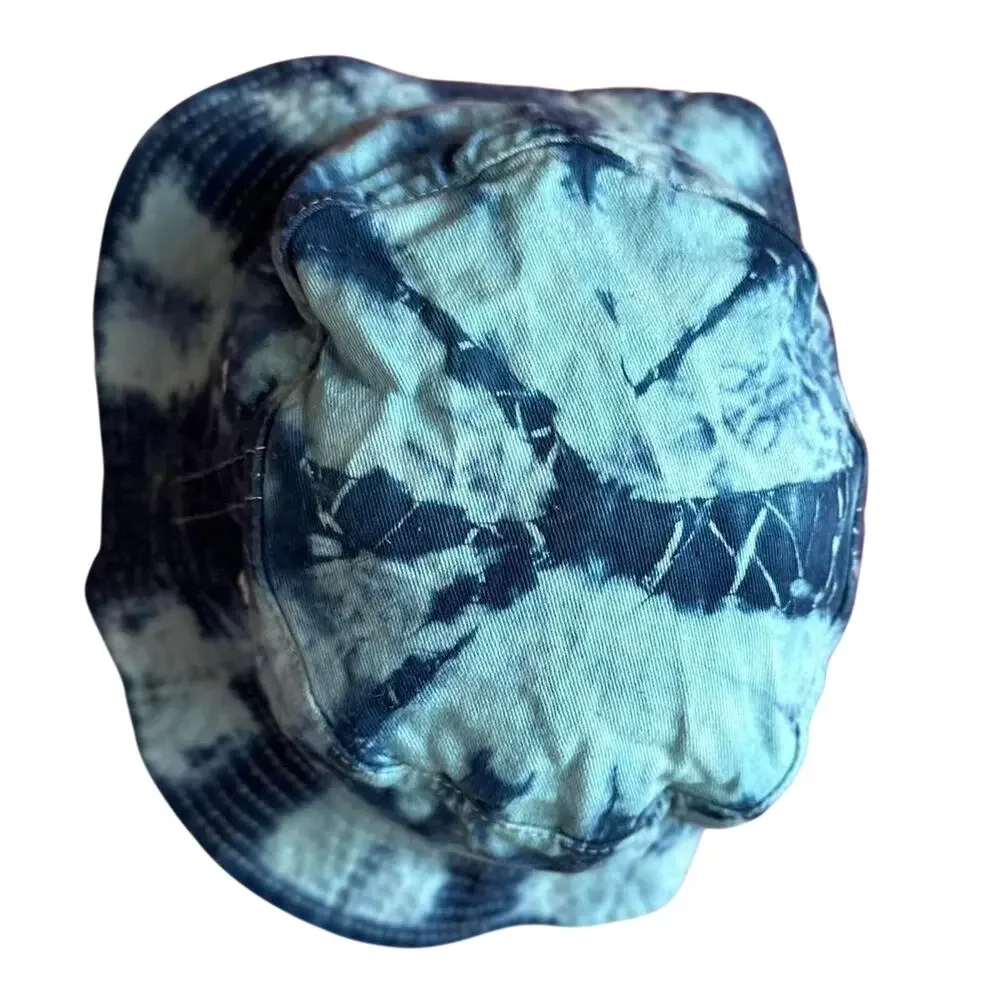 Brand New Tie Dye Blue Bucket Hat - Picture 5 of 8